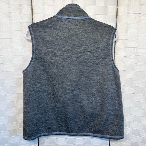 Woolrich Trailhead Fleece Reversible Vest Women’s Size Large In Glacier - Picture 3 of 8